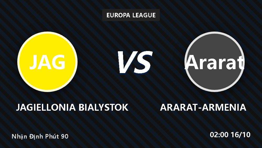 Jagiellonia vs Ararat: Giải mã lời đồn trước giờ bóng lăn